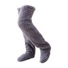 Over Knee High Fuzzy Socks Warm Winter Furry Long Foot