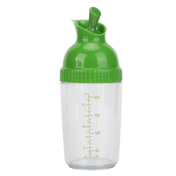 200ml Salad Dressing Shaker, Salad Dressing Shaker Container Dripless Pour,