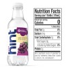 Hint Grape Water, Fruit-Infused, Sugar Free, Zero Cal, 16 Oz
