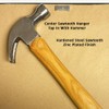 10 Pack 1 inch Pro Quality Zinc Plated Steel Nailess