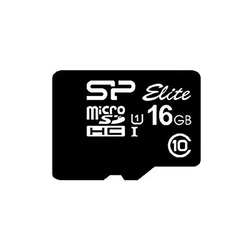 Pulse Media Silicon Power Micro SDHC UHS-1 16GB Elite Memory