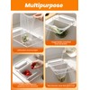 Foldable Sink Strainer with 100 Mesh Bags & Strong Suction