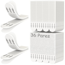 36 Pares 3M Adhesivos para pared, Picture Hanging Tiras, Colgar cuadros sin clavos,Decora sin dañar tus paredes, Grandes