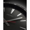 Seiko 14 Inch Kao Wall Clock, Black