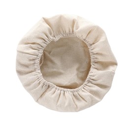 ANCLLO 4 Pack Linen Bread Basket, Fabric Cover, Gardening Towel, Rattan Bread Proofing Basket, Fabric Cover, Liner, Drying Storage, Suitable for Bread Proofing Baskets