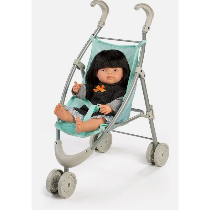 Miniland Doll Stroller, Color Mint