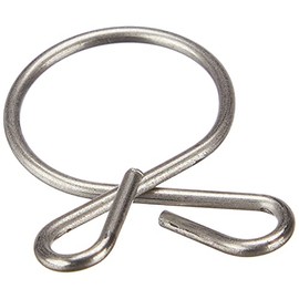 Kijima 104-226 Motorcycle Parts Hose Clip, A Type, 0.5 inches (13 mm), Stainless Steel, Pack of 10
