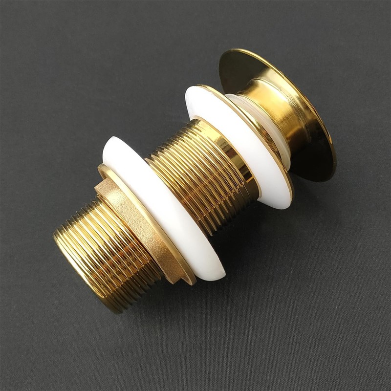 Universal Drain Fitting for Sink and Washbasin, Modern Pop-Up Click