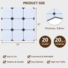 ACCOR HOME Peel and Stick Floor Tile, 20-Pack 12" x