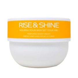 SOL DE ORO Rise & Shine Perfumed Body Cream, Moisturizing Gourmand-Floral Scent with Vanilla & Jasmine, 8 fl oz/ 236 mL