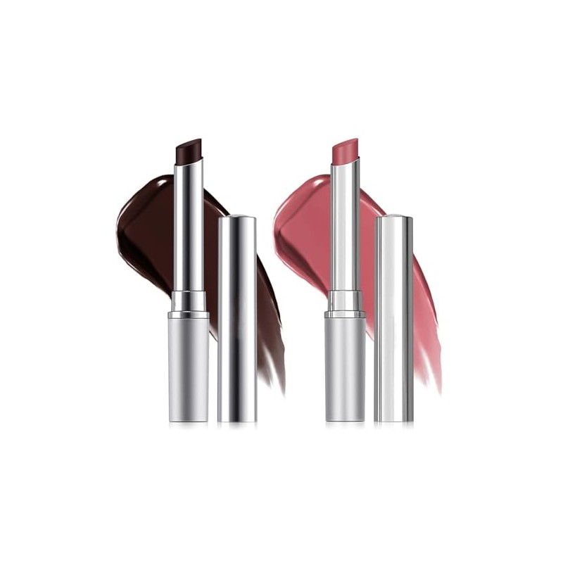 2PCS Hydrating Honey Lipstick，Sheer Tinted Lip Balm for All Skin