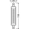 Osram OSRAM LED Stablampe mit R7s Sockel, LED-R?hre mit 12