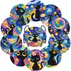 DOZEEZOP DOZEEZOP 10 PCS Diamond Art Coasters Kit, Cat Diamond