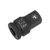 sourcing map 1/2" Drive (Female) x 3/4" (Male) Impact Socket