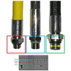 HTD High Pressure Hose for Pressure Gauge 30 cm Long