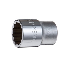 Tone HP3D-15 Socket (12 Square) Drive Angle 0.3 inch (9.5 mm) (3/8 inch), Double Side Width 0.6 inch (15 mm)