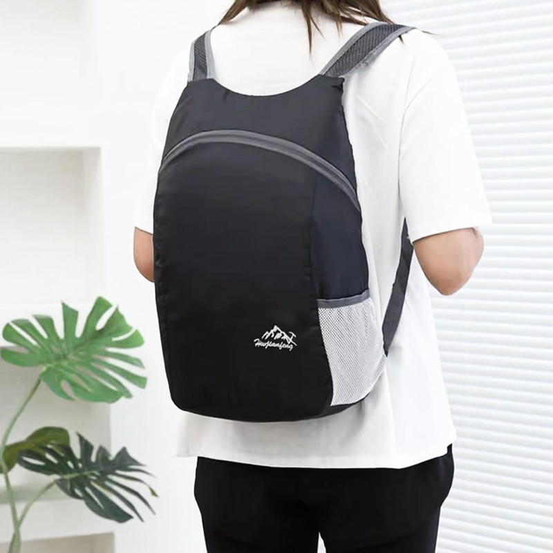 VOANZO 2PCS Packable Backpack Lightweight Backpack Waterproof Foldable Backpacks for