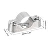 TA-VIGOR 50Pcs Pipe Support Bracket Clamp, 16mm Pipe Wall Ceiling