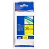 Brother TZE-661 TZ Label-Making Tape – Tape for Label Printer (TZ, Yellow, 8 M, 3.6 cm)