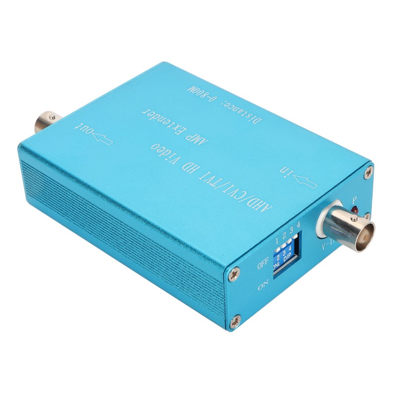 AHD CVI TVI High Definition Video Signal Amplifier Plug and