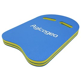Agicogeo Swimming Training Kickboard, High Buoyancy Swim Kickboard for Kids, Swimming Class Pool Aids Float Equipment (Blue)