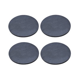 SEIWA IMP165 Soft Diatomaceous Earth Coaster for Home Use, Soft Material, Quick Drying, Absorbent Mat, Non-Asbestos, Pack of 4