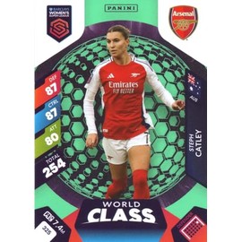 Panini Women's Super League 2025 Steph Catley World Class Trading Card