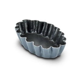 Erre4M Tartellette Moulds - Pack of 10 (Festoned Boat 5 x 3 x 1 h)