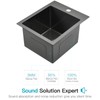 ZDHHT 13 x 15 x 8 Inch Black Drop-In Bar