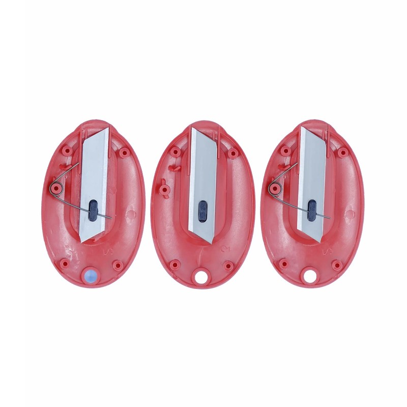 CMHX 4 PCS Mini Box Cutter Small Safety Retractable Utility