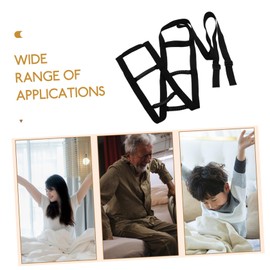 Ipetboom Bed Ladder Assist Strap Rope Ladder for Easy Sit Up Support for Elderly Injury and Pregnant Individuals Comfortable Hand Grips for Safe Use