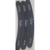 CALA Banana Black Nail File 100/180 REF:70125, 3 Count Washable