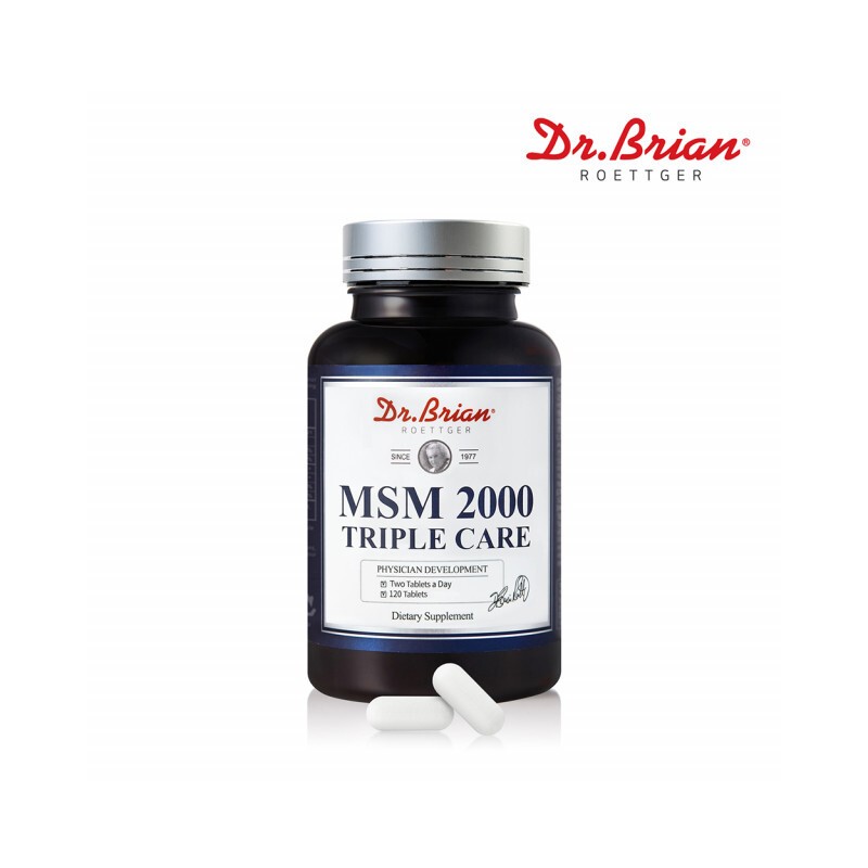 MSN Joint Nutrients USA MSM 2000 Edible Sulfur 120 Tablets