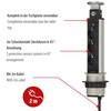 Brennenstuhl Tower Power, Table socket strip 3-way (retractable socket strip,