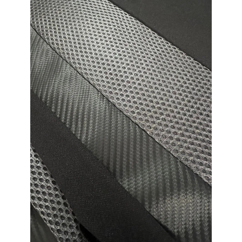 Cubreasientos Tela Negro Grey Mesh 13pzs Rivian R1t