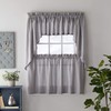 SKL Home by Saturday Knight Ltd. Hopscotch Valance, 58x13, Gray