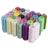 PSON 30 Colors Sewing Thread, 250 Yards Each Spools, Polyester