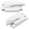 BokWin 2 Pcs Sliding Window Sash Locks and Keeper Cam