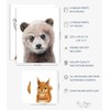 KIU DESIGNS Safari Nursery Wall Art, Wall Art Set of