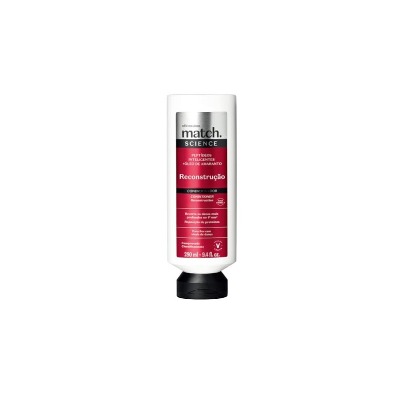 OBOTICARIO MATCH CONDICIONADOR SCIENCE RECONSTRUCAO RECONDITIONER SCIENCE RECONSTRUCAO 9.5 fl