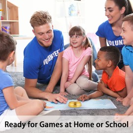 Neutral Recordable Button Record Talking Button Dog Buttons for Communication Talking Buttons for Dogs 30 Second Recording Buttons Sound Effect Button Game Buzzer (Gold)