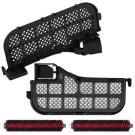 Pack of 2 Water Filters for Roborock S8 Pro Ultra, Plastic Material, with 2 Cleaning Brushes, Replacement Accessories for Roborock, Suitable for Home, Hotel and Office Cleaning