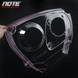 PIT66 Clear Cam Gear Timing Belt Cover Pulley Compatible with Nissan Skyline R32 R33 GTS RB25DET