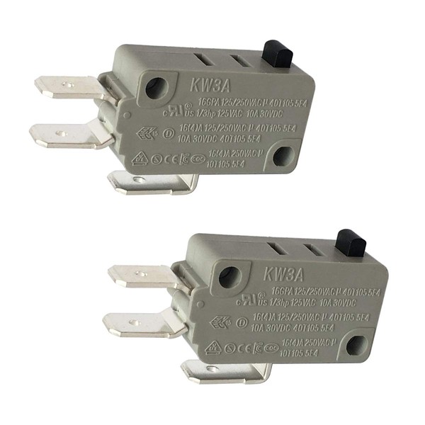 LONYE KW3A-16Z0-A200-76 Microwave Oven Door Switch 16A 125/250VAC 40T105(Pack of