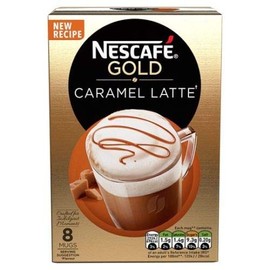 8 Mugs Nescafe Gold Collection Various Flavors - (Caramel Latte)