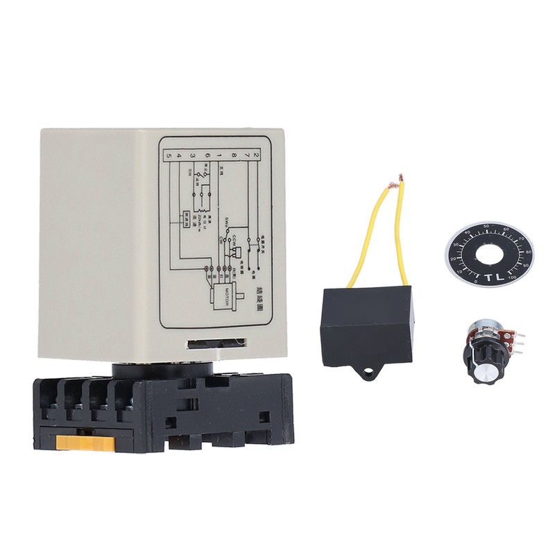 BERM AC Motor Speed Controller Regulator Split 1 Phase 6W‑200W