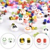 6986 Pieces DIY Craft Bracelet Letters Colourful Beads Kit Glass