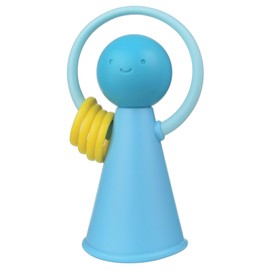 Halilit Music Pals Duet – Set of 2 Baby Musical Shakers for Sensory Play | Easy-Grip BPA-Free Instruments for Infants | Bright, Textured Sound Toys | Suitable from 3 Months+ | Colours May Vary