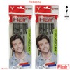 FLAIR Hydra 10 x 0.5mm Tip BLACK Gel Pens Easy