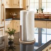 Natural Wood Kitchen Roll Holder - Sustainable and Durable -